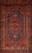 Traditional Reddish Brown Persian Rug, tr678