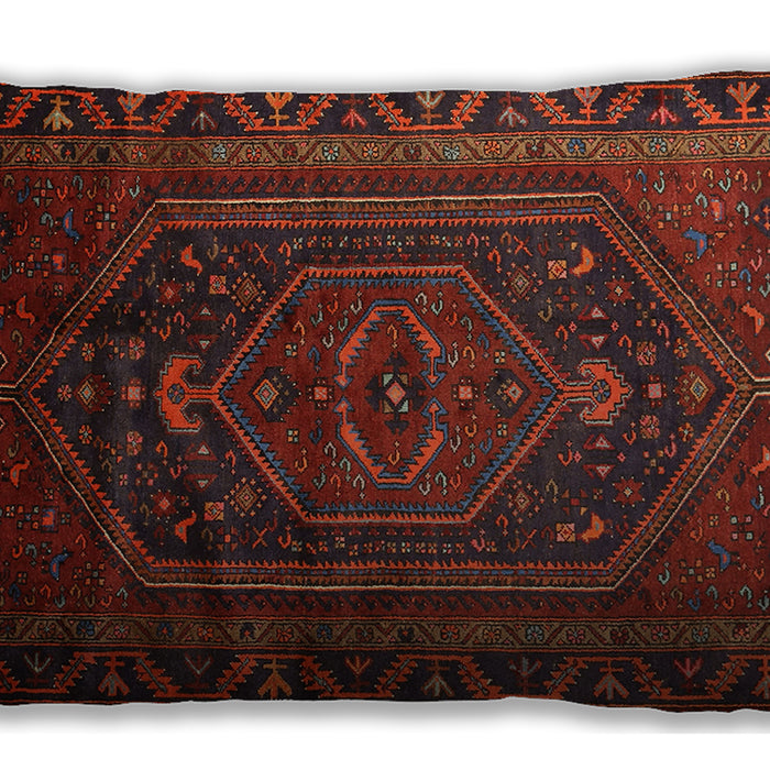 Traditional Classic Rectangular Sepia Brown Lumbar Throw Pillow, 13 inch by 19 inch, lbtr678