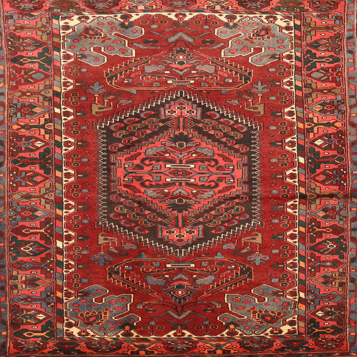 Square Traditional Red Persian Rug, tr679