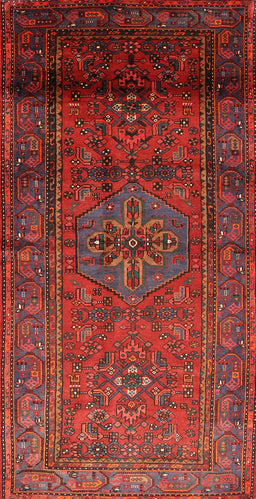 Machine Washable Traditional Sienna Brown Rug, wshtr680