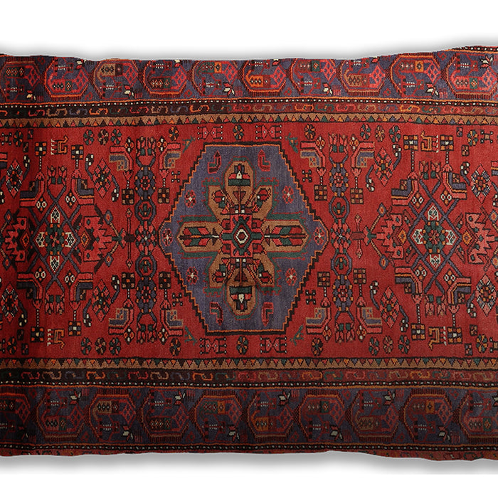 Traditional Classic Rectangular Sienna Brown Lumbar Throw Pillow, 13 inch by 19 inch, lbtr680
