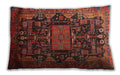 Traditional Classic Rectangular Sienna Brown Lumbar Throw Pillow, 13 inch by 19 inch, lbtr681