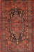 Traditional Saffron Red Persian Rug, tr683