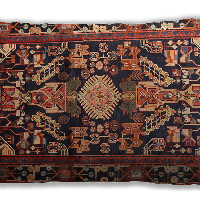 Traditional Classic Rectangular Rust Pink Lumbar Throw Pillow, 13 inch by 19 inch, lbtr684