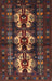 Traditional Chestnut Brown Persian Rug, tr685