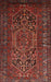 Traditional Sienna Brown Persian Rug, tr687