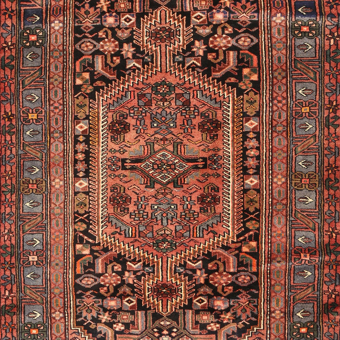 Traditional Rust Pink Persian Rug, tr689