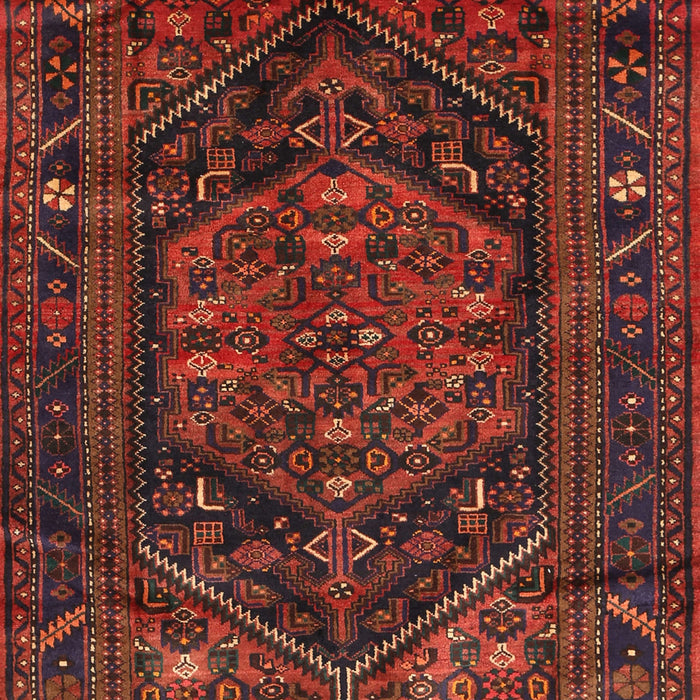 Machine Washable Traditional Dark Sienna Brown Rug, wshtr693