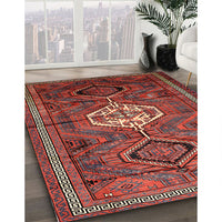 Traditional Rust Pink Persian Rug, tr696