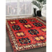 Machine Washable Traditional Sienna Brown Rug in a Family Room, wshtr699