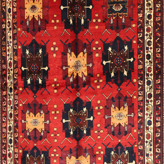 Machine Washable Traditional Sienna Brown Rug, wshtr699