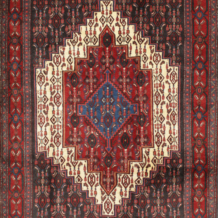 Traditional Dark Almond Brown Persian Rug, tr6