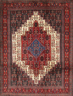 Machine Washable Traditional Dark Almond Brown Rug, wshtr6