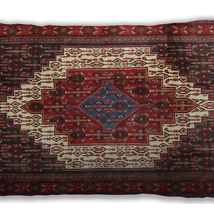 Traditional Classic Rectangular Dark Almond Brown Lumbar Throw Pillow, 13 inch by 19 inch, lbtr6