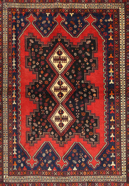 Machine Washable Traditional Brown Rug, wshtr700