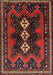 Machine Washable Traditional Brown Rug, wshtr700