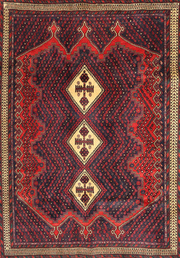 Machine Washable Traditional Brown Rug, wshtr701