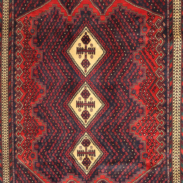 Machine Washable Traditional Brown Rug, wshtr701