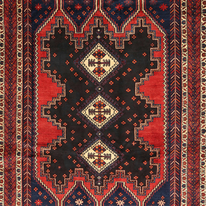 Machine Washable Traditional Brown Rug, wshtr703