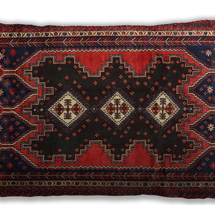 Traditional Classic Rectangular Brown Lumbar Throw Pillow, 13 inch by 19 inch, lbtr703