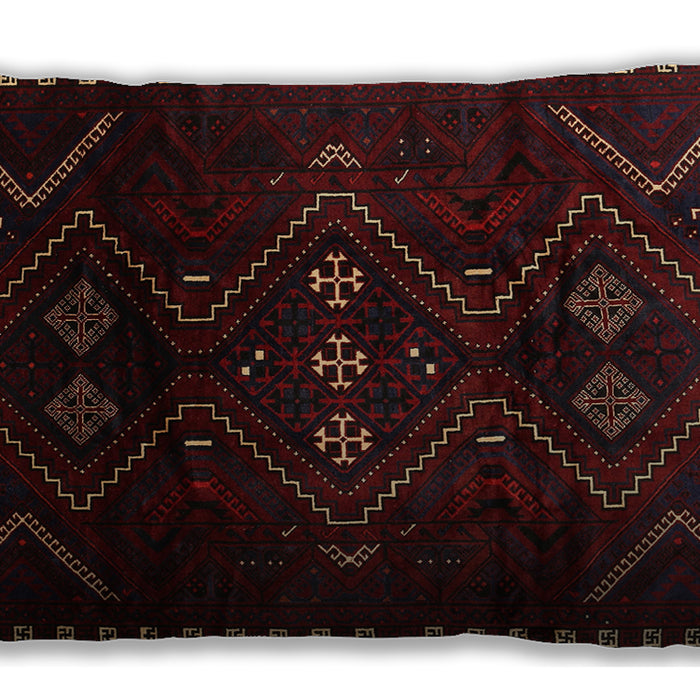 Traditional Classic Rectangular Bakers Brown Lumbar Throw Pillow, 13 inch by 19 inch, lbtr704