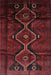 Machine Washable Traditional Bakers Brown Rug, wshtr705