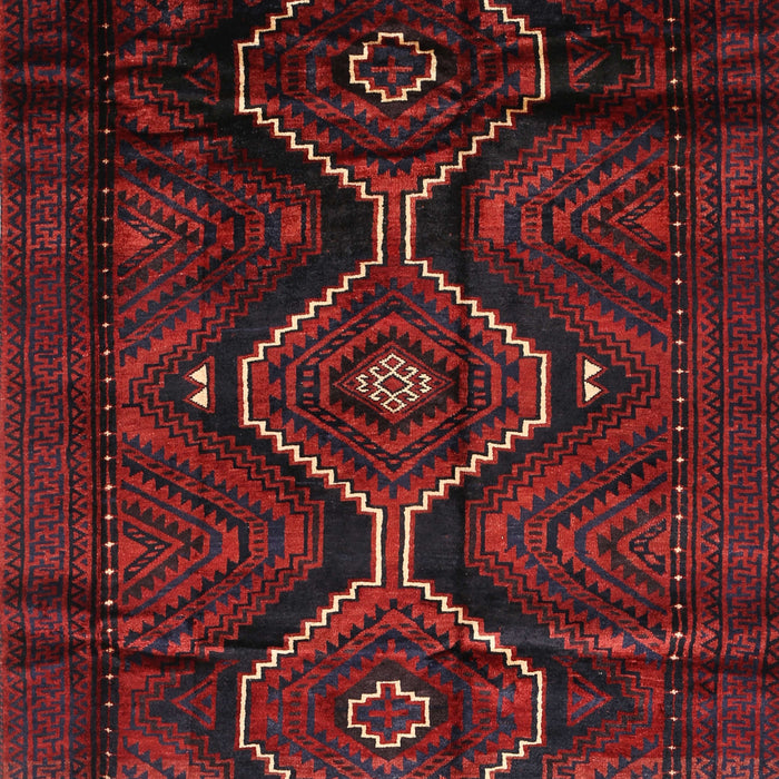 Machine Washable Traditional Bakers Brown Rug, wshtr705