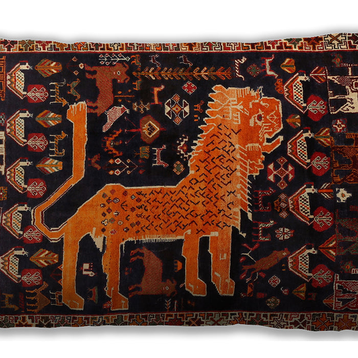 Traditional Classic Rectangular Deep Red Lumbar Throw Pillow, 13 inch by 19 inch, lbtr706