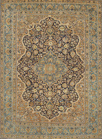 Machine Washable Traditional Sepia Brown Rug, wshtr70