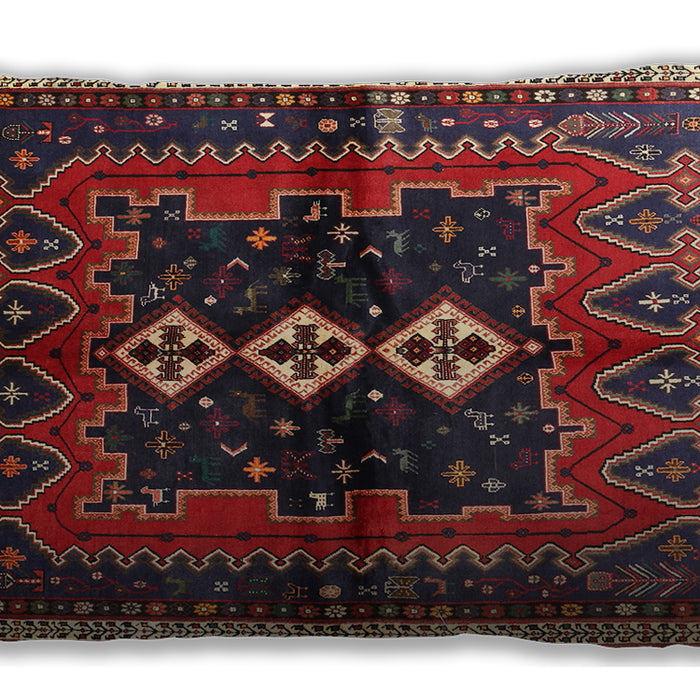 Traditional Classic Rectangular Saffron Red Lumbar Throw Pillow, 13 inch by 19 inch, lbtr712