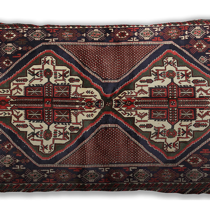 Traditional Classic Rectangular Dark Almond Brown Lumbar Throw Pillow, 13 inch by 19 inch, lbtr714