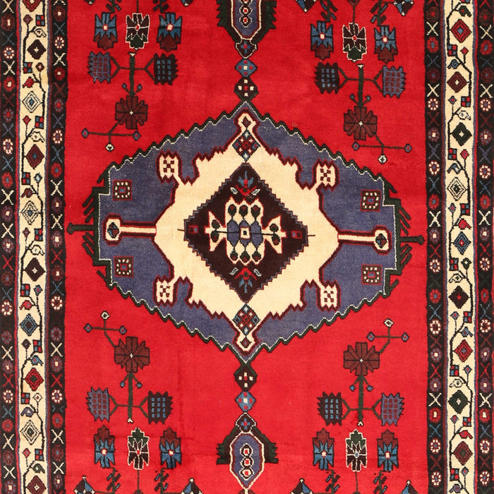 Machine Washable Traditional Brown Rug, wshtr716