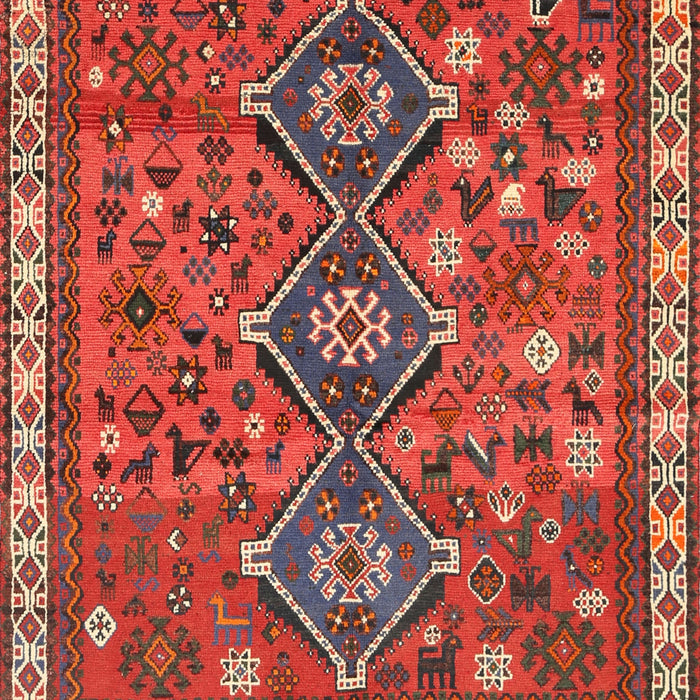 Traditional Rust Pink Persian Rug, tr719