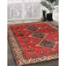 Machine Washable Traditional Red Rug in a Family Room, wshtr720