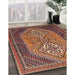 Machine Washable Traditional Orange Brown Rug in a Family Room, wshtr721