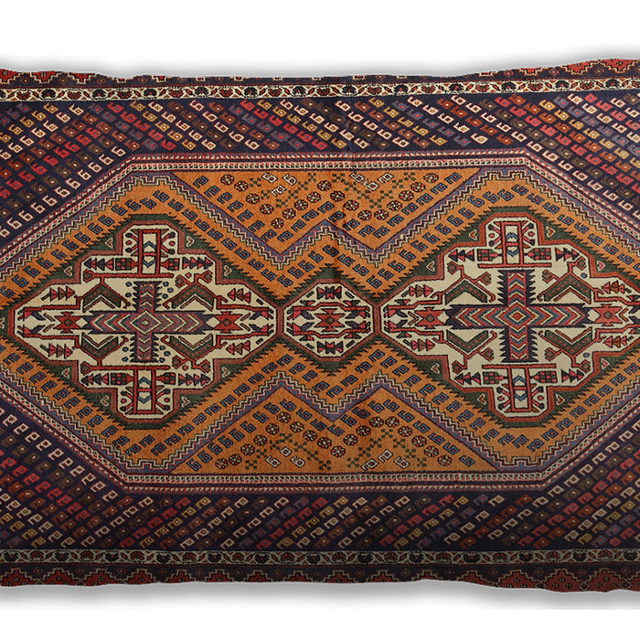 Traditional Classic Rectangular Orange Brown Lumbar Throw Pillow, 13 inch by 19 inch, lbtr721