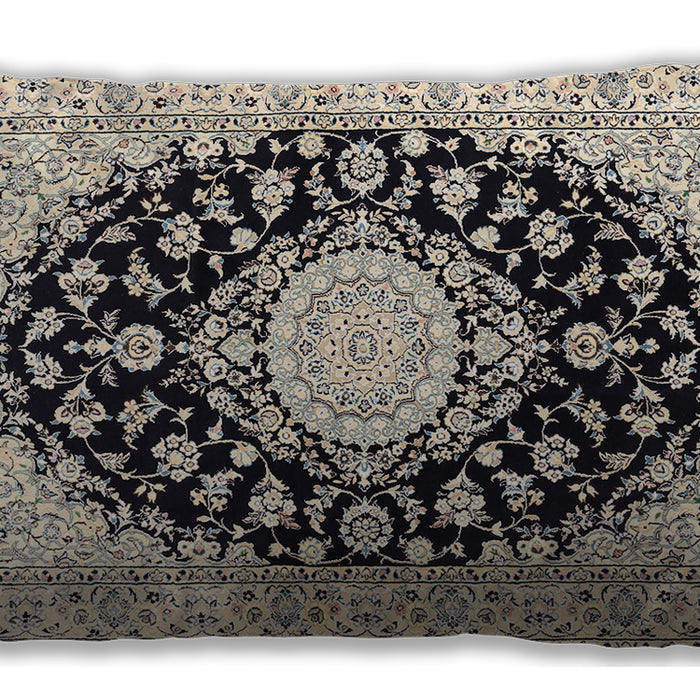 Traditional Classic Rectangular Black Lumbar Throw Pillow, 13 inch by 19 inch, lbtr723