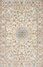 Traditional Peach Beige Medallion Rug, tr724