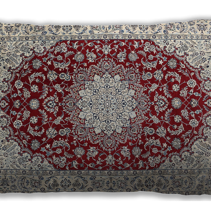 Traditional Classic Rectangular Chestnut Brown Lumbar Throw Pillow, 13 inch by 19 inch, lbtr725