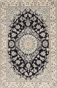 Machine Washable Traditional Gray Rug, wshtr727