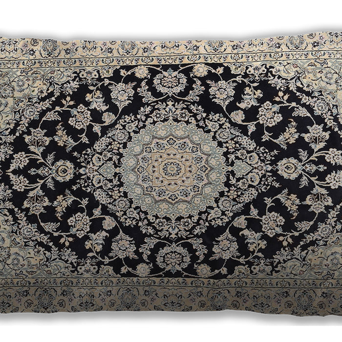 Traditional Classic Rectangular Gray Lumbar Throw Pillow, 13 inch by 19 inch, lbtr727