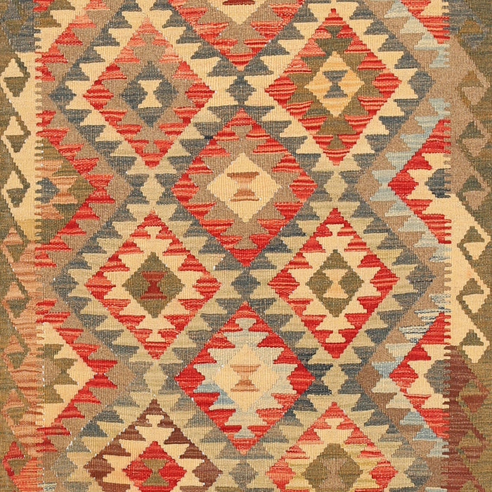 Traditional Mahogany Brown Southwestern Rug, tr733