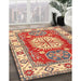 Machine Washable Traditional Red Rug in a Family Room, wshtr737