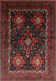 Traditional Reddish Brown Persian Rug, tr738