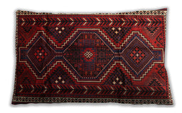 Traditional Classic Rectangular Sepia Brown Lumbar Throw Pillow, 13 inch by 19 inch, lbtr743