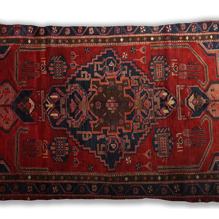 Traditional Classic Rectangular Chestnut Brown Lumbar Throw Pillow, 13 inch by 19 inch, lbtr744