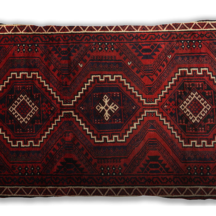 Traditional Classic Rectangular Dark Brown Lumbar Throw Pillow, 13 inch by 19 inch, lbtr745