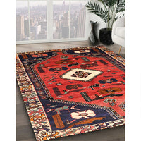 Traditional Dark Almond Brown Persian Rug, tr746