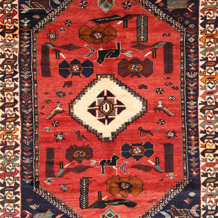 Traditional Dark Almond Brown Persian Rug, tr746