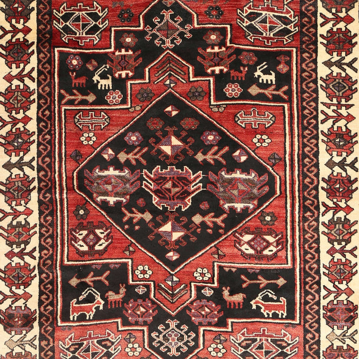 Traditional Saffron Red Persian Rug, tr747